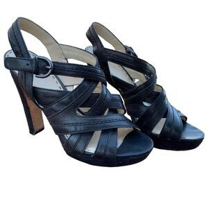 Coach Brynn Leather Sandals